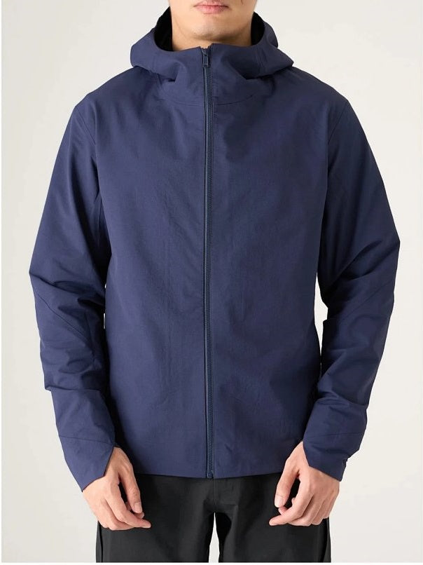 ISG Men's Seam-Taped Waterproof Softshell Hooded Jacket - Horizon Blue