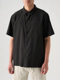 SKY Quick-Dry Stretch Short-Sleeve Shirt - Black