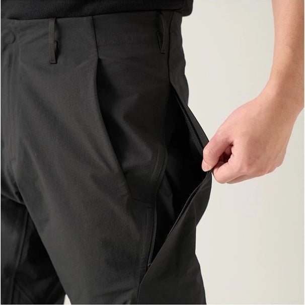 AIG Pant Men's GORE-TEX Hardshell Straight-Leg Trousers - Ink Black