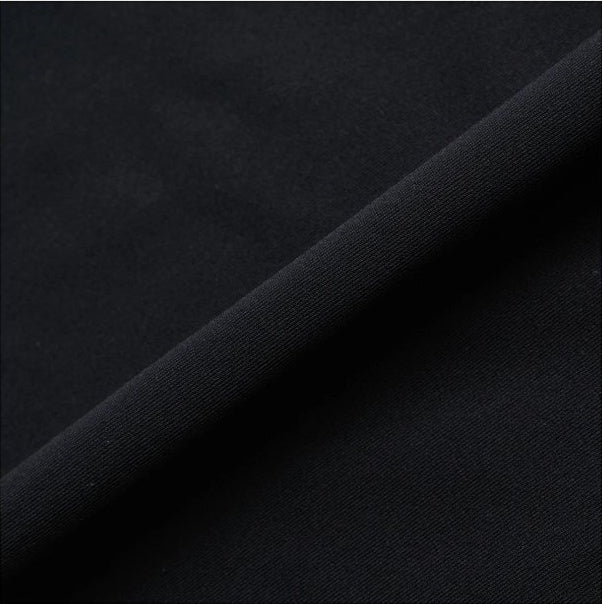 Quick-Dry Crewneck Pocket-Detail T-Shirt - Black