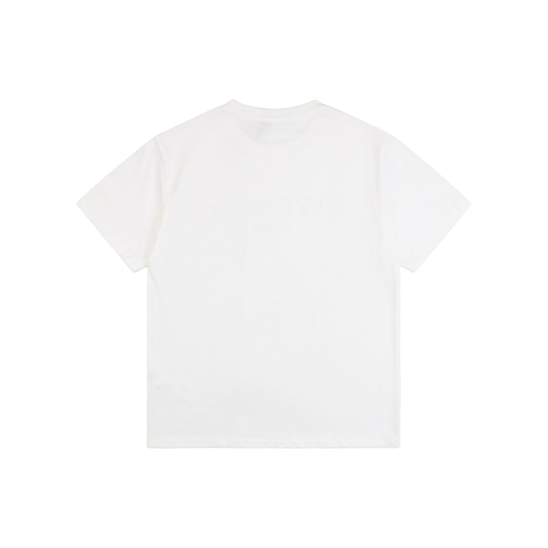 Gucci 25SS 1921 Pink G Collegiate Logo Print Short Sleeve Tee