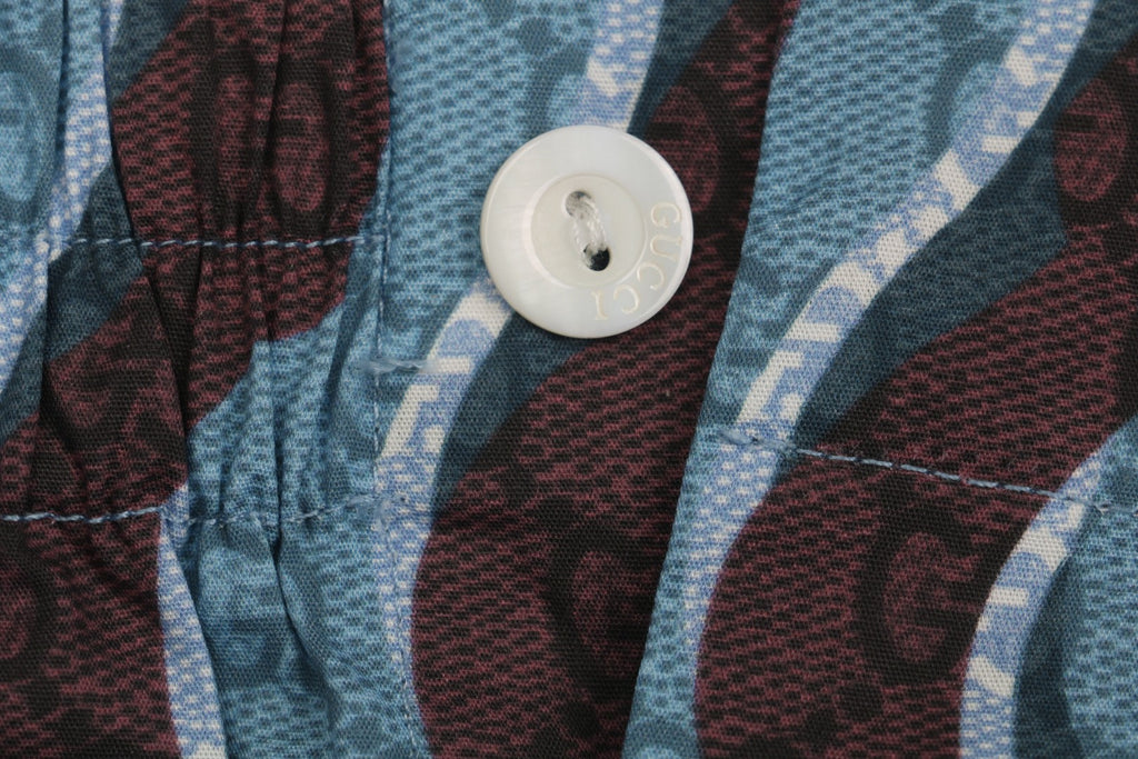 Gucci 25SS Wavy Serpentine Stripe Print Shorts