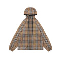 Burberry Camel Check Reversible Hooded Jacket