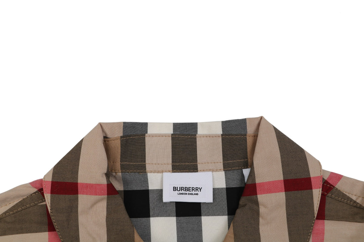 Burberry Large Check Zip-Up Jacket