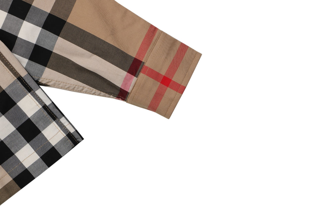 Burberry Large Check Zip-Up Jacket