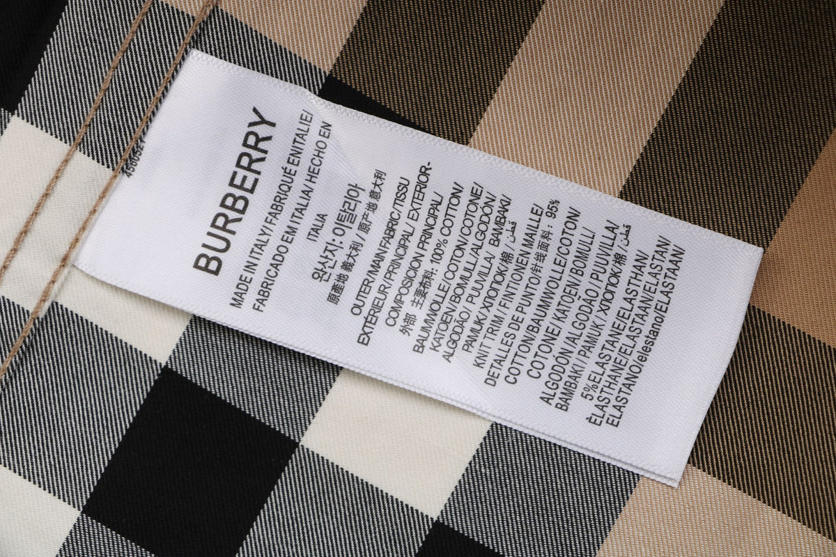 Burberry Large Check Zip-Up Jacket