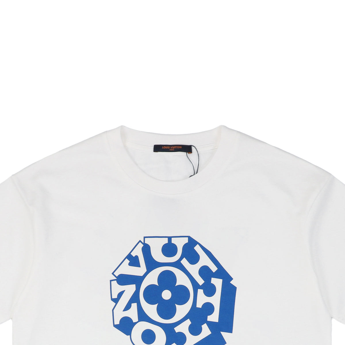 Louis Vuitton 25SS Four-Leaf Clover Collab Graphic Short Sleeve Tee