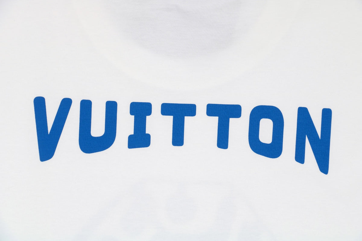 Louis Vuitton 25SS Four-Leaf Clover Collab Graphic Short Sleeve Tee