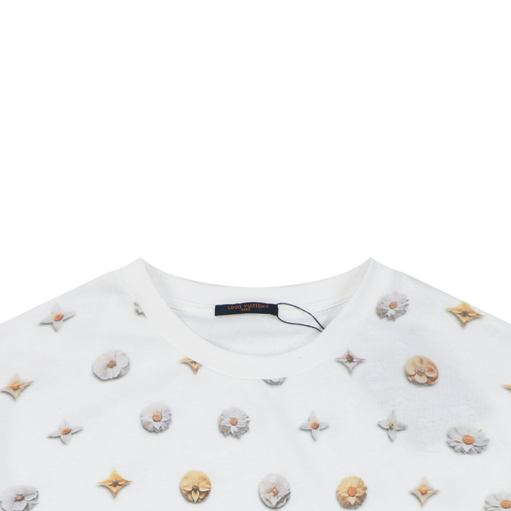 Louis Vuitton Half-Body Daisy Monogram Scatter Print Short Sleeve Tee