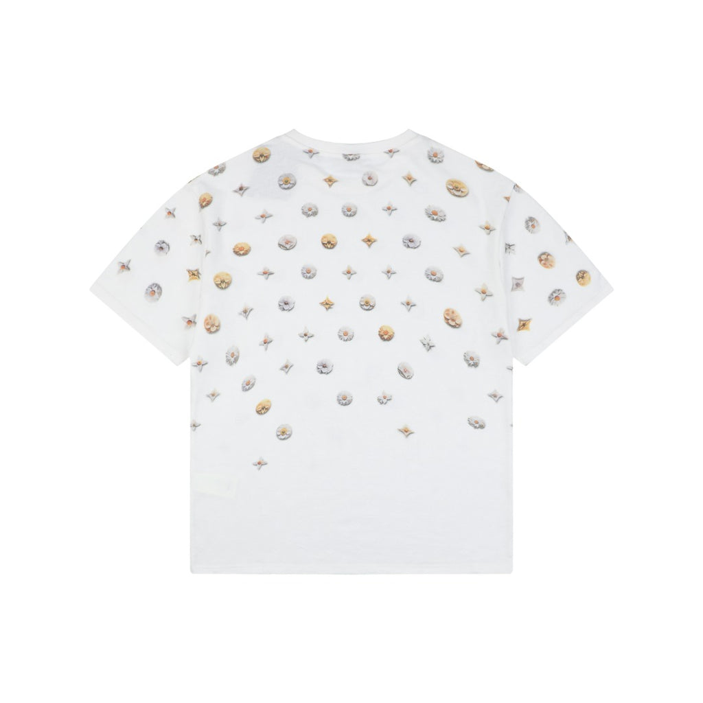 Louis Vuitton Half-Body Daisy Monogram Scatter Print Short Sleeve Tee