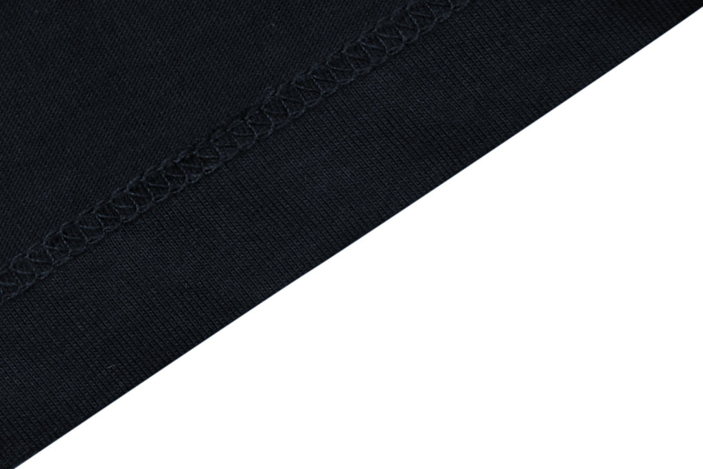 Miu Miu 26FW Navy Stripe Faux Two-Piece Polo Long Sleeve Top