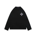 Balenciaga Paris Blue-Grey Check Padded Overshirt Jacket