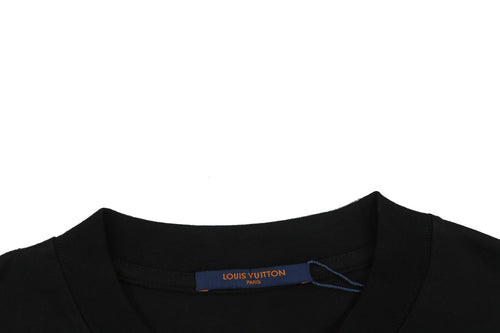 Balenciaga Paris Blue-Grey Check Padded Overshirt Jacket