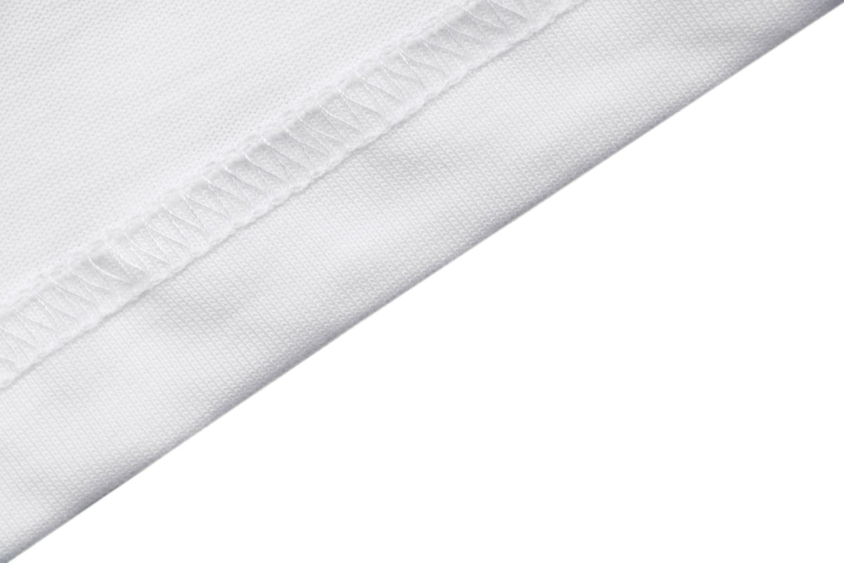 Louis Vuitton Graffiti Diamond Monogram Print Long Sleeve Tee — White