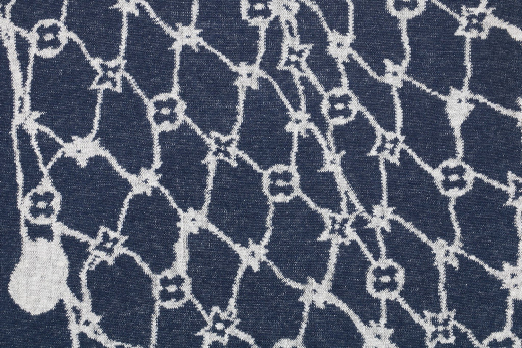 Louis Vuitton 24SS Connected Monogram Jacquard Net Short Sleeve Tee
