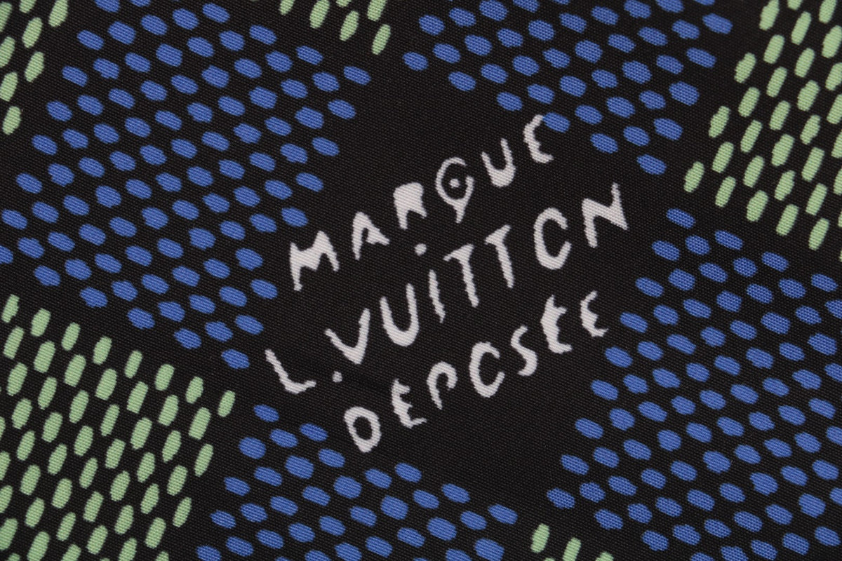 Louis Vuitton 25SS Blue-Purple Damier Checkerboard Monogram Shorts