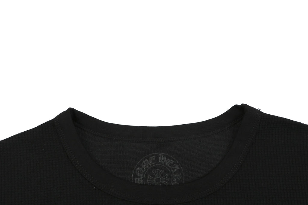 Chrome Hearts Waffle Cross Floral Arm Sanskrit Scroll Print Long Sleeve