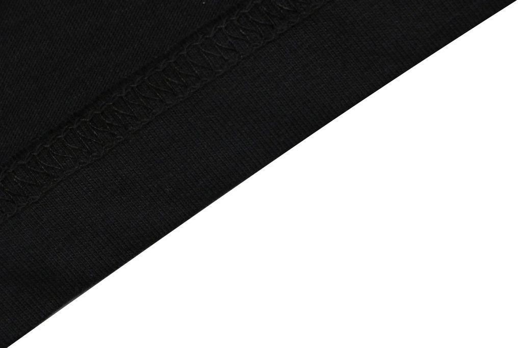 Chrome Hearts Sanskrit Scroll Rainbow Cross Fleur Print Long Sleeve — Black