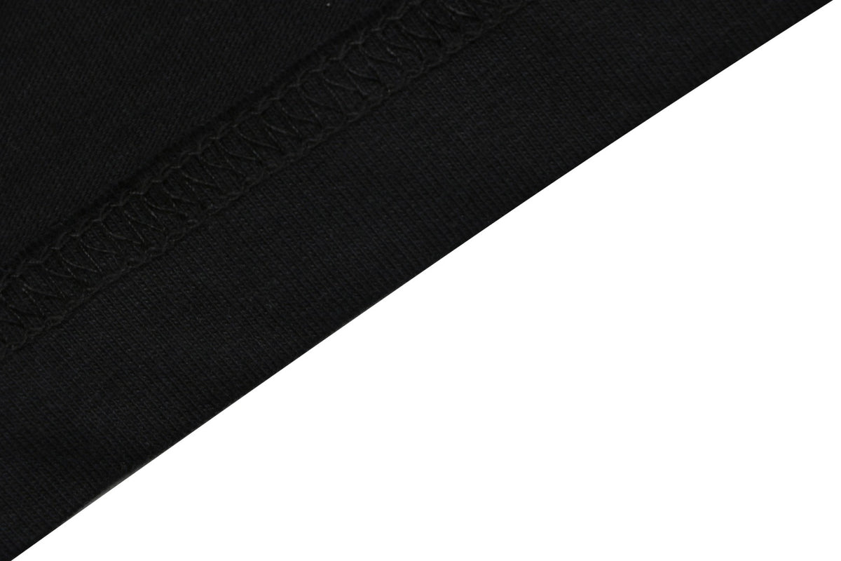 Chrome Hearts Sanskrit Scroll Rainbow Cross Fleur Print Long Sleeve — Black
