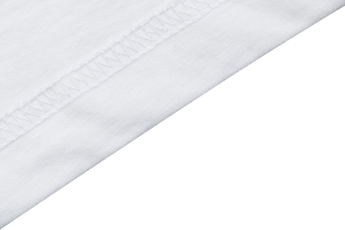 Chrome Hearts Sanskrit Scroll Rainbow Cross Fleur Print Long Sleeve — White