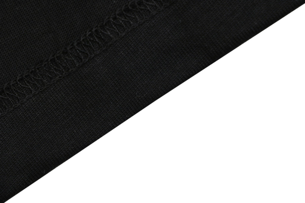 Burberry Inverted Triangle Gradient Equestrian Knight Print Tee — Black