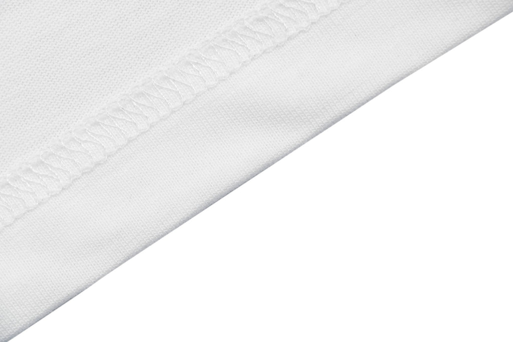 Burberry Inverted Triangle Gradient Equestrian Knight Print Tee — White