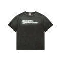 Saint Michael x Fast & Furious Letter Print Tee — Washed Black
