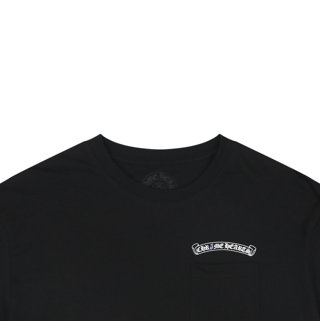 Chrome Hearts x Rolling Stones Las Vegas 2024 Live Print Tee — Black