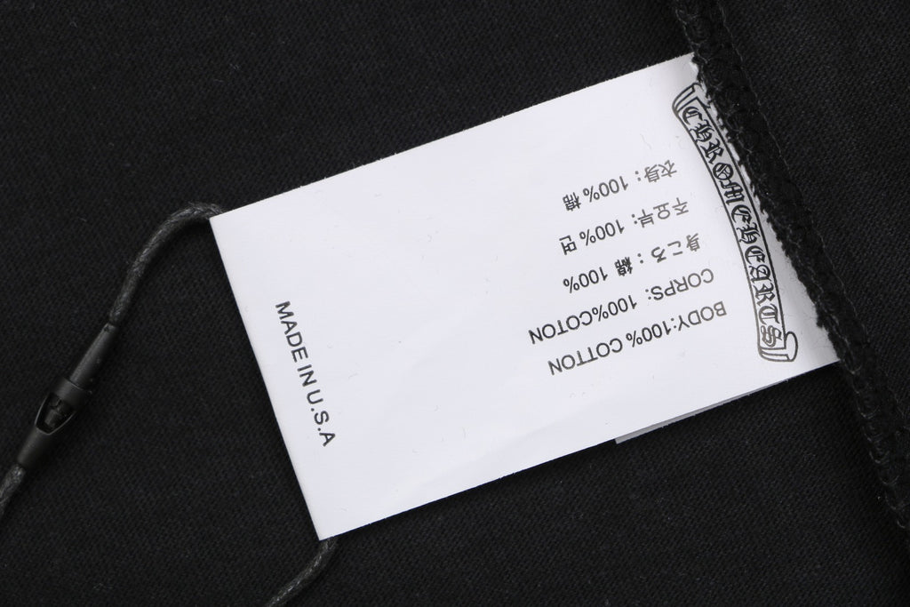 Chrome Hearts x Rolling Stones Las Vegas 2024 Live Print Tee — Black