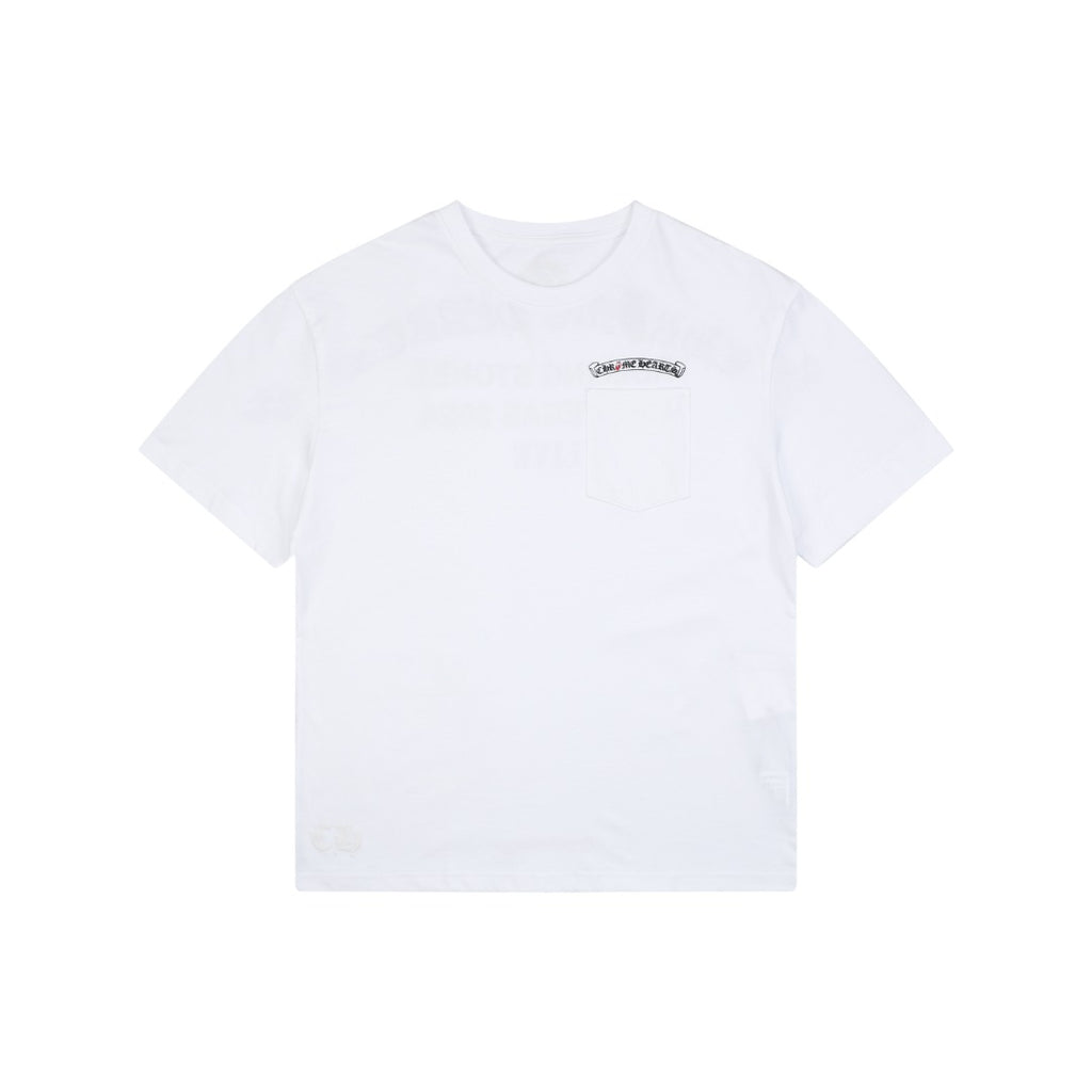 Chrome Hearts x Rolling Stones Las Vegas 2024 Live Print Tee — White
