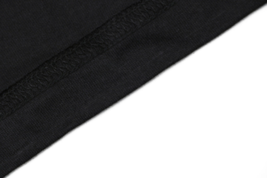 Gucci Laurel Branch Knight Crest Print Short Sleeve Tee — Black