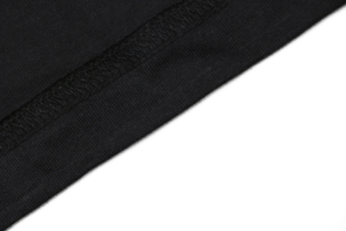 Gucci Laurel Branch Knight Crest Print Short Sleeve Tee — Black