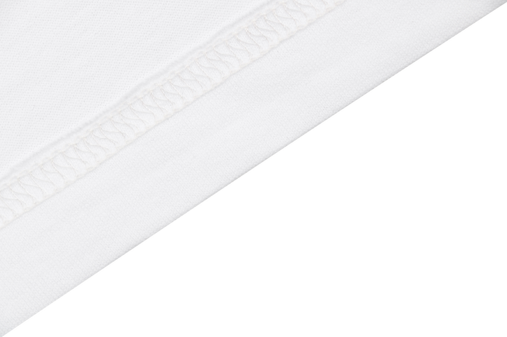 Gucci Laurel Branch Knight Crest Print Short Sleeve Tee — White