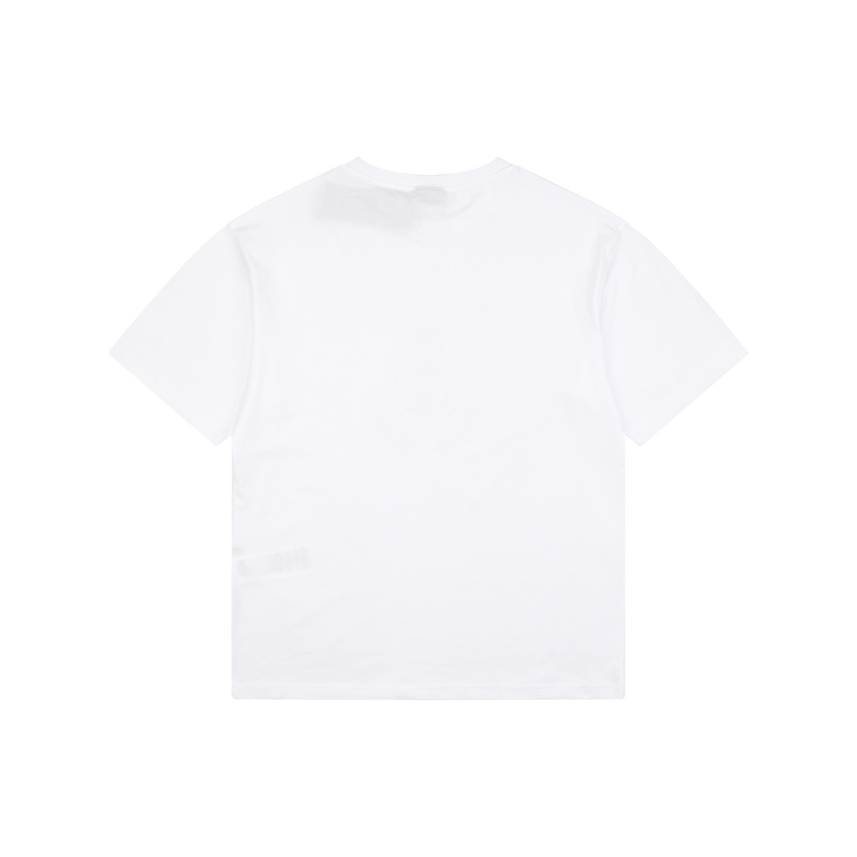 Gucci Laurel Branch Knight Crest Print Short Sleeve Tee — White