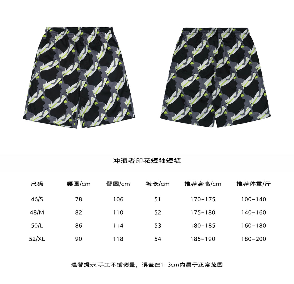 Gucci 25SS Surfer Print Shorts