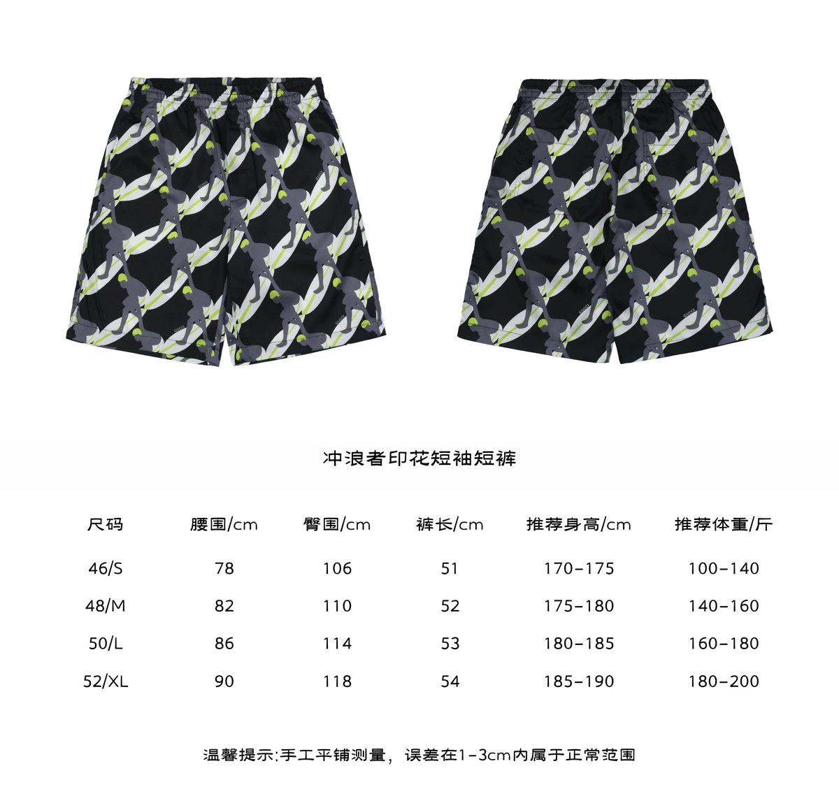 Gucci 25SS Surfer Print Shorts