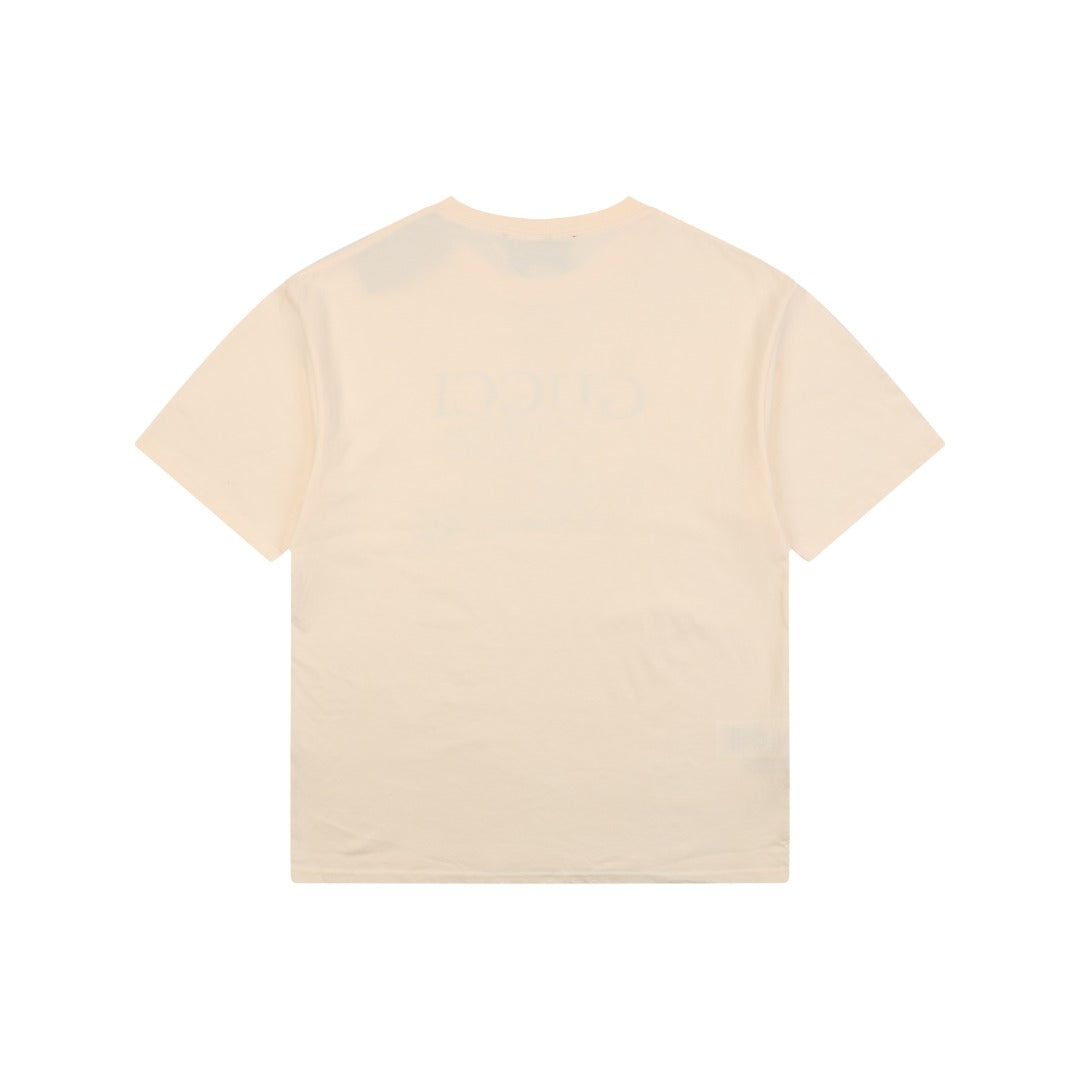 Gucci x Crayon Shin-chan Three-Eye Print Short Sleeve Tee — Cream