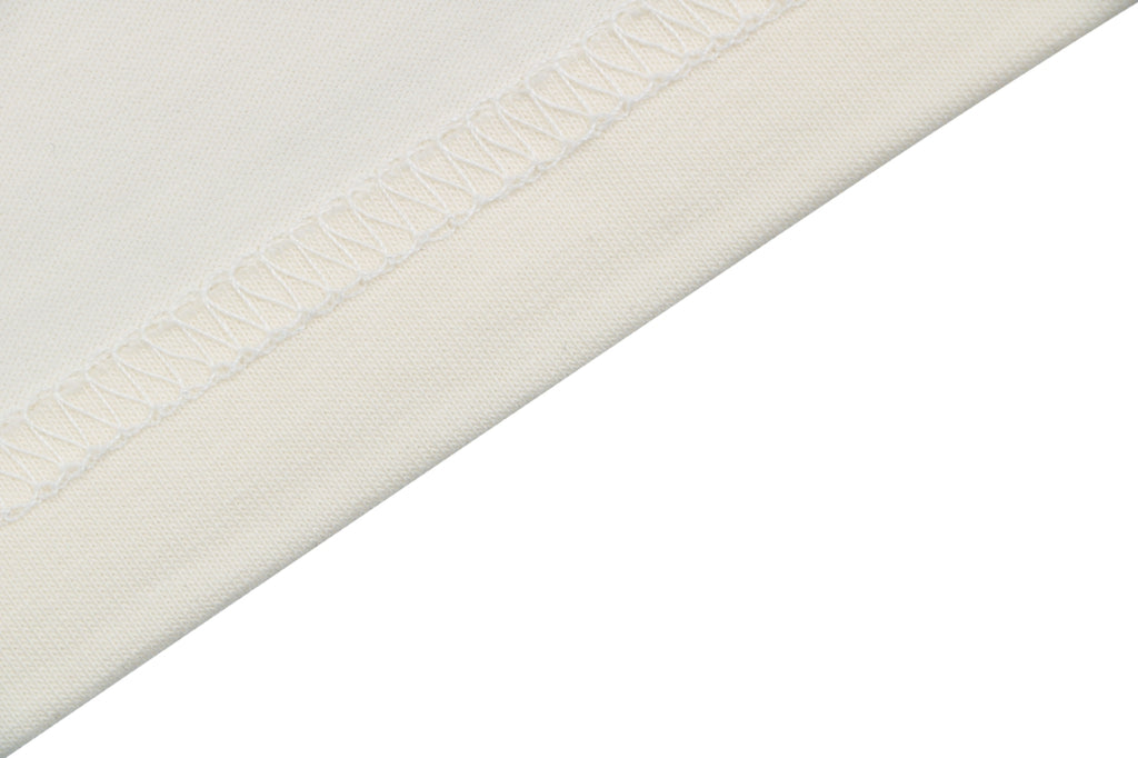 Loewe Anagram Leather Patch Pocket Short Sleeve Tee — Cream
