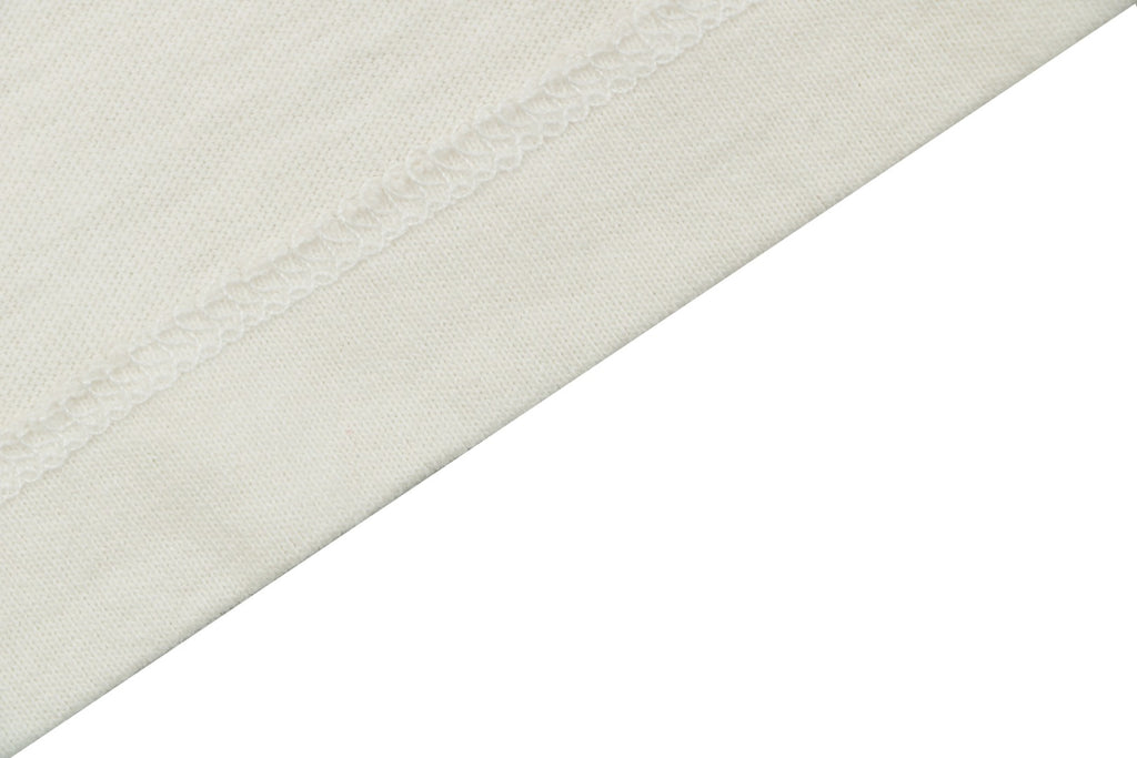 Saint Michael Imagine Peace Bed-In Print Short Sleeve Tee — Cream