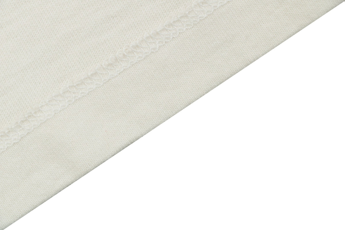 Saint Michael Imagine Peace Bed-In Print Short Sleeve Tee — Cream