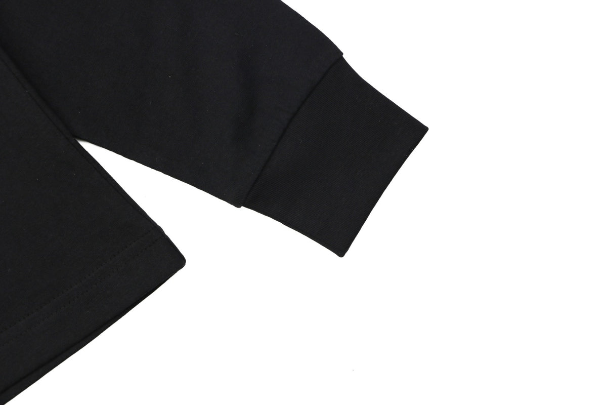 Chrome Hearts x Kyosuke Himuro Griffin Sanskrit Print Long Sleeve Tee — Black