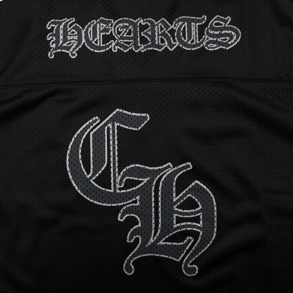 Chrome Hearts Glitter Sanskrit Hockey Long Sleeve Tee — Black