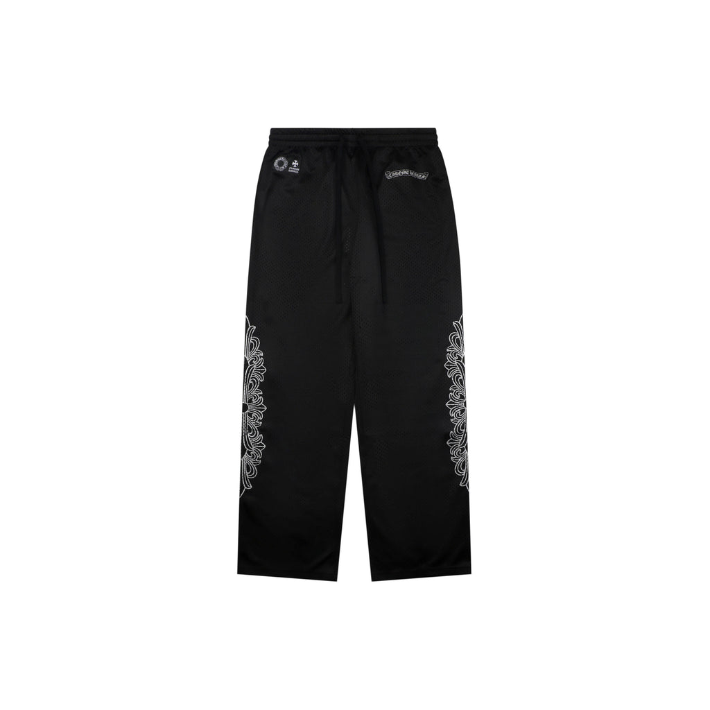 Chrome Hearts Glitter Sanskrit Hockey Sweatpants — Black