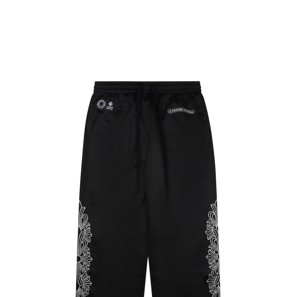 Chrome Hearts Glitter Sanskrit Hockey Sweatpants — Black