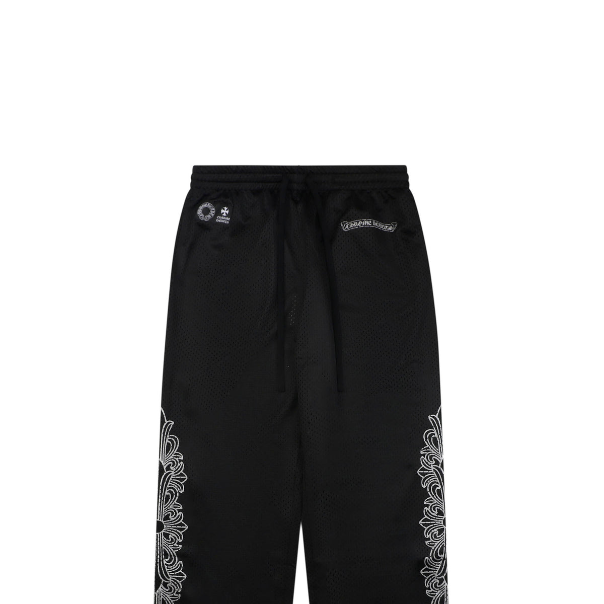 Chrome Hearts Glitter Sanskrit Hockey Sweatpants — Black