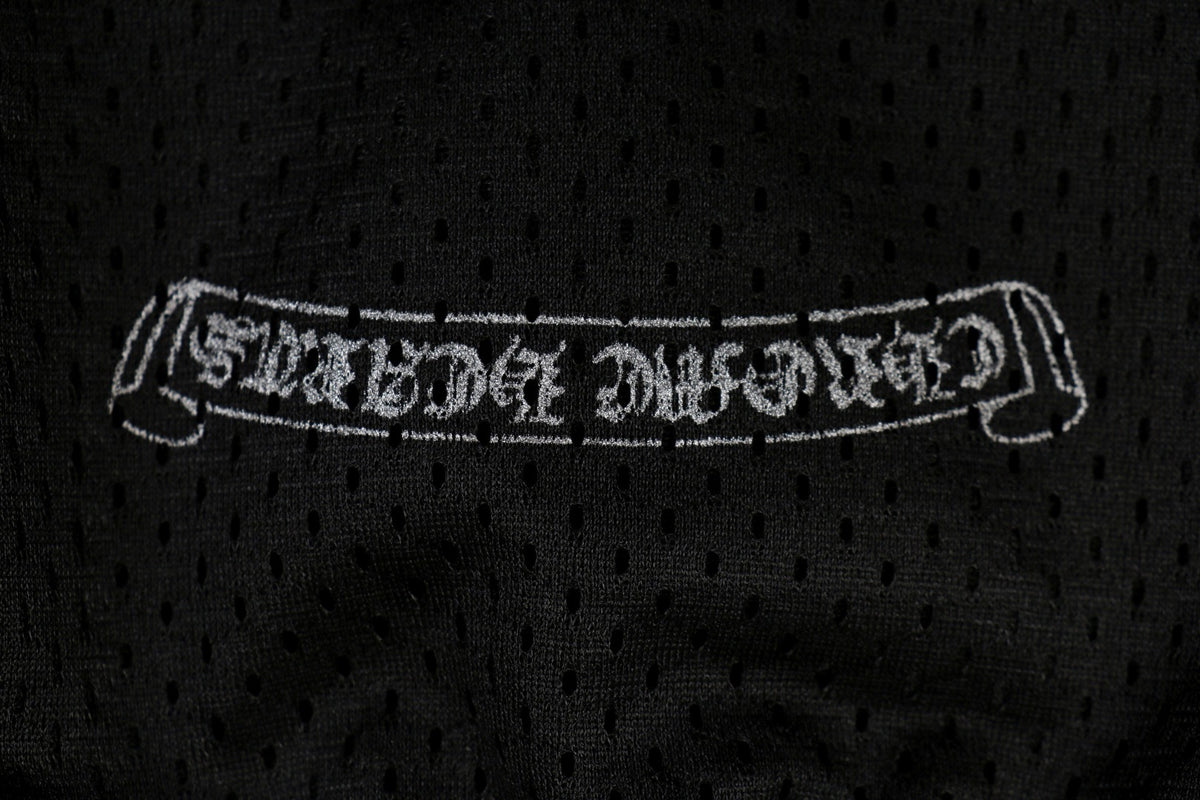 Chrome Hearts Glitter Sanskrit Hockey Sweatpants — Black