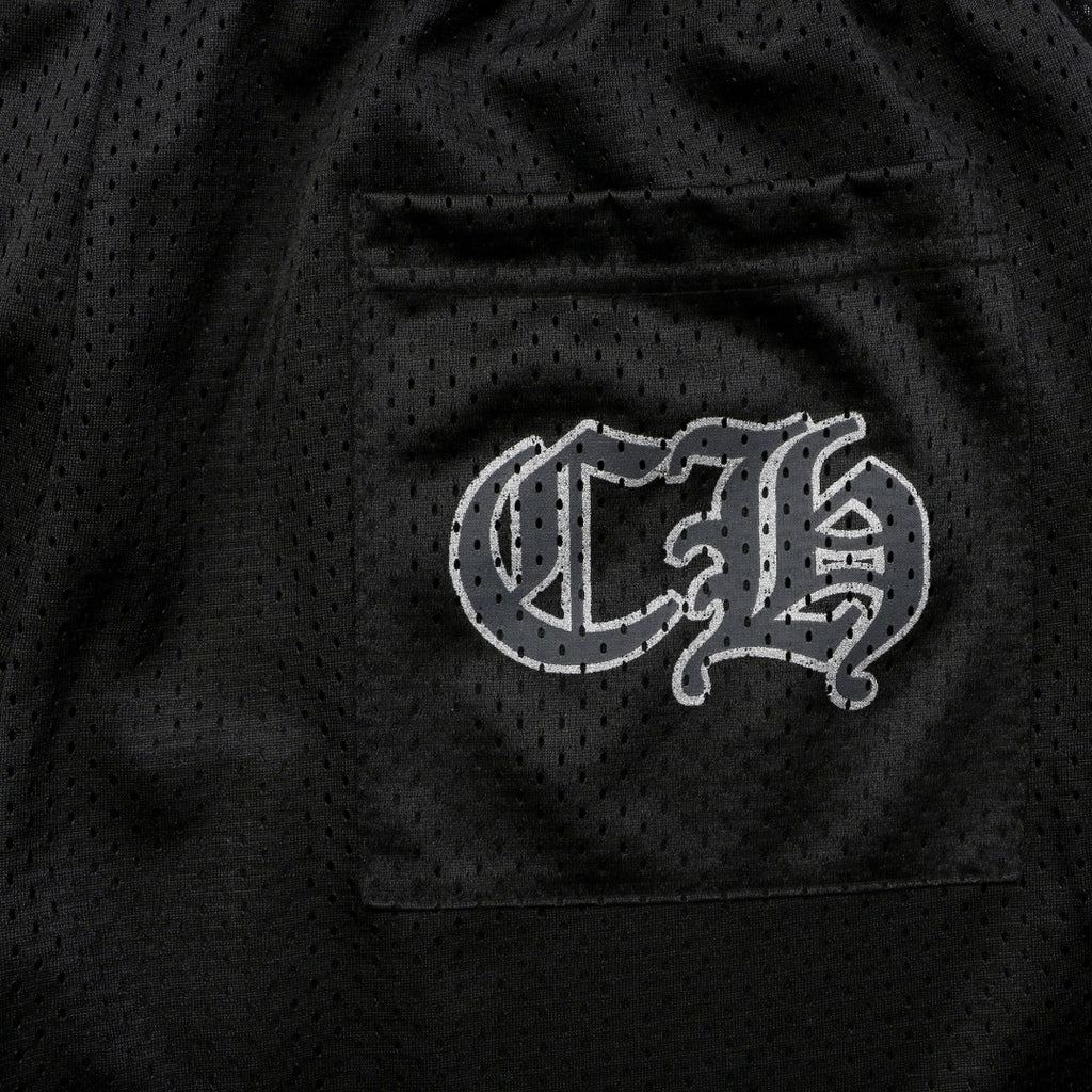 Chrome Hearts Glitter Sanskrit Hockey Sweatpants — Black