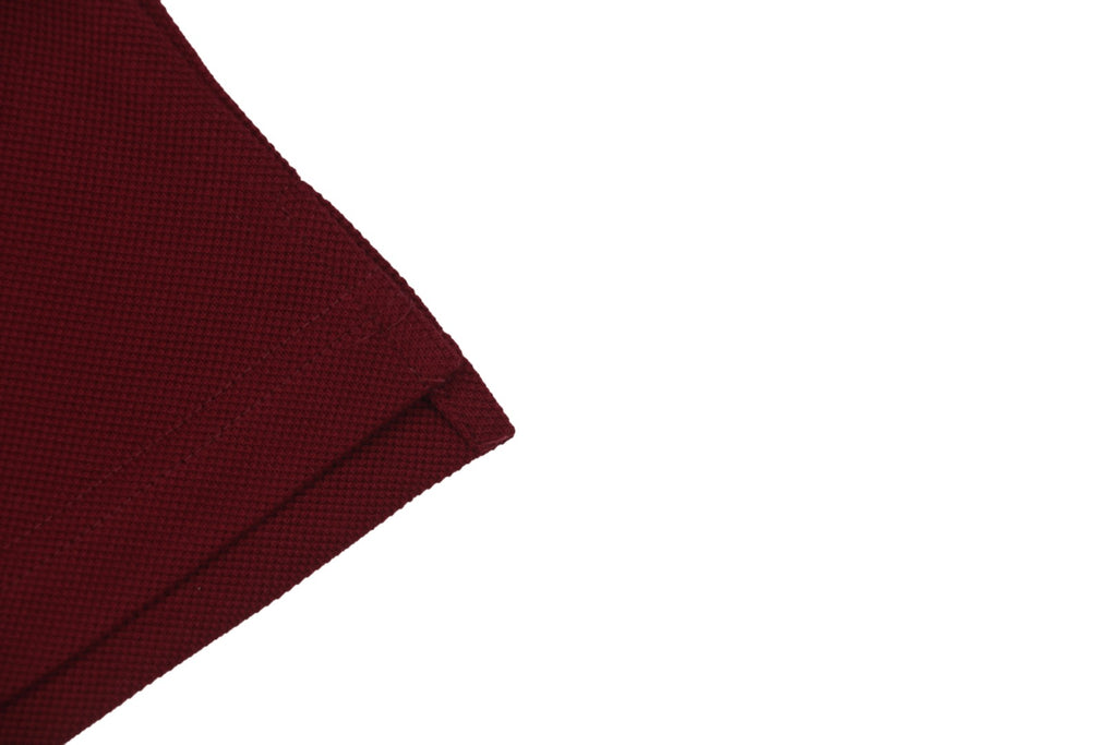 Gucci 25SS Collar G Letter Polo Short Sleeve — Burgundy