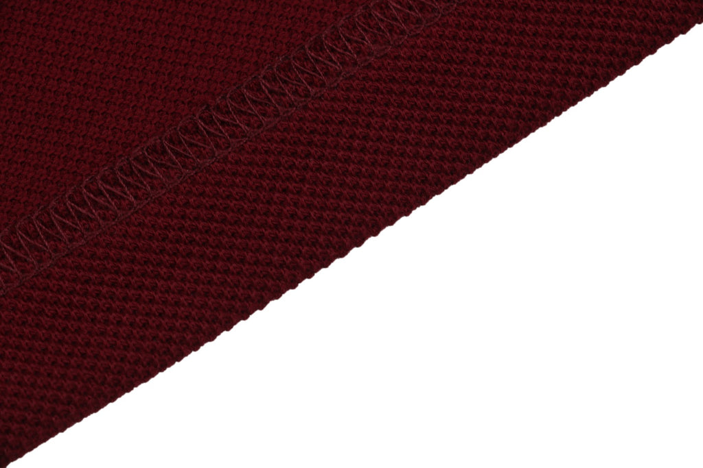 Gucci 25SS Collar G Letter Polo Short Sleeve — Burgundy