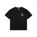 Dior Floral Bouquet Dio Embroidered Short Sleeve Tee — Black
